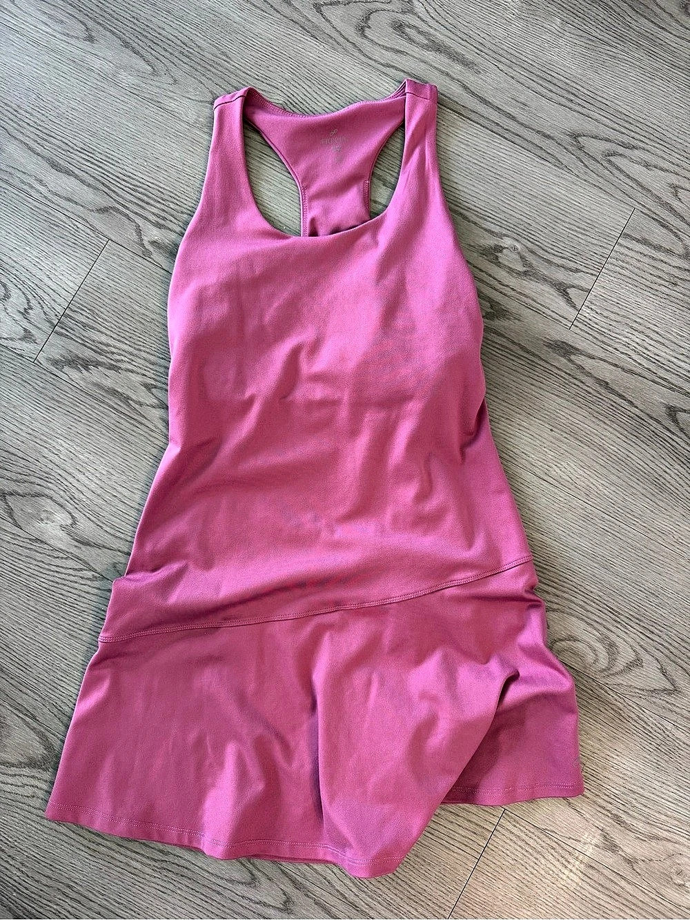 Freely Pink Athletic Tennis Dress Mini Dress
